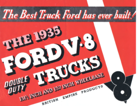 1935 Ford Double Duty Trucks Foldout AUS
