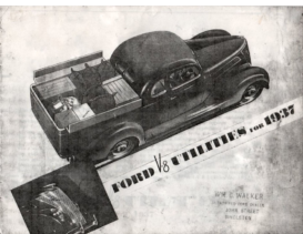 1937 Ford V8 Utilities AUS