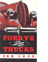 1938 Ford V-8 Trucks Foldout AUS
