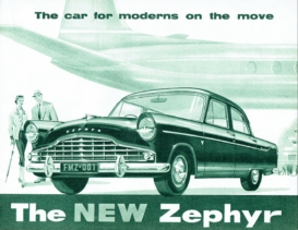 1956 Ford Zephyr Mk II Foldout AUS