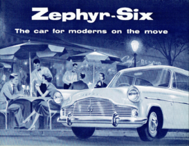 1958 Ford Zephyr Mk II Foldout AUS