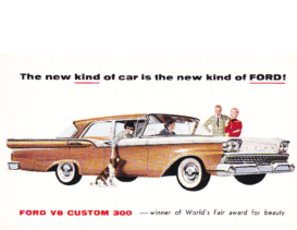 1959 Ford Postcards AUS