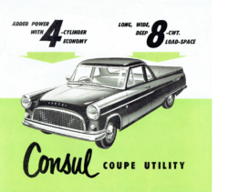 1960 Ford Consul Mk II Utility AUS