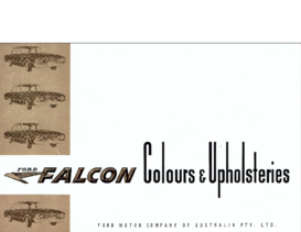 1960 Ford Falcon XK Paint Chart AUS