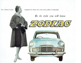 1960 Ford Zodiac Mk II Foldout AUS