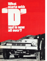 1967 Ford D Series Custom Trucks AUS