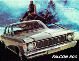 1969 Ford XW Falcon 500 Poster AUS