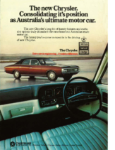 1973 Chrysler Full Line Folder AUS
