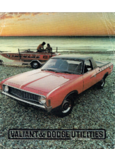 1973 Chrysler VJ Valiant & Dodge Utilities AUS