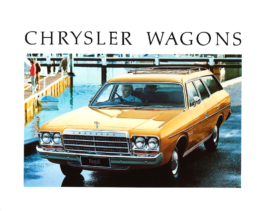 1976 Chrysler CL Valiant Wagons AUS