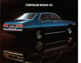 1978 Chrysler GE Sigma GL Sedan AUS