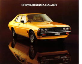 1978 Chrysler GE Sigma Galant AUS