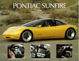 1990 Pontiac Sunfire Concept Folder