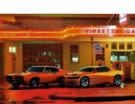 1999 Pontiac GTO Concept Postcard