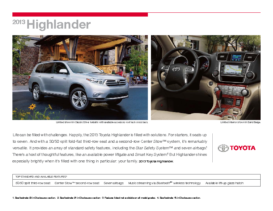 2013 Toyota Highlander v2