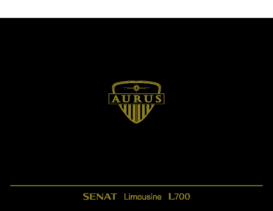 2019 Aurus Senat Limousine L700 RU