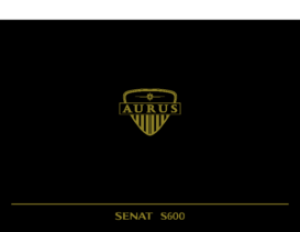 2019 Aurus Senat-S600 RU