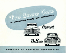 1948 Plymouth & DeSoto AUS