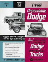 1963 Dodge Series 1 Trucks AUS
