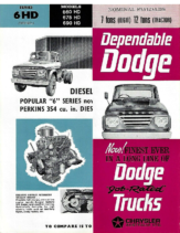 1963 Dodge Series Trucks 6HD AUS