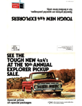 1977 Ford Explorer 4×4 Mailer