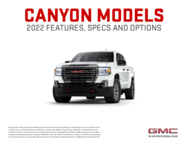 2022 GMC Canyon Features & Options Guide