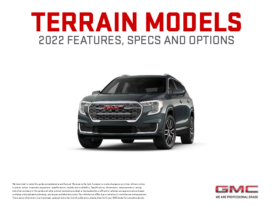 2022 GMC Terrain Features & Options Guide