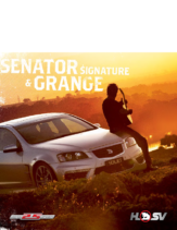 2012 Holden HSV Senator AU