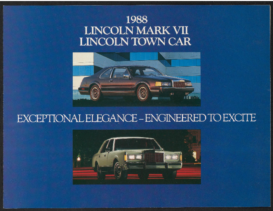 1988 Lincoln Mark VII & Town Car