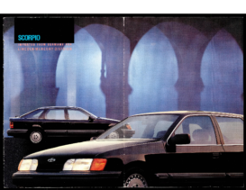 1988 Merkur Scorpio Foldout