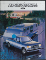 1989 Ford Recreation Vehicle & Trailer Towing Guide