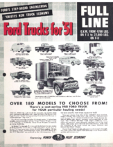 1951 Ford Trucks Folder