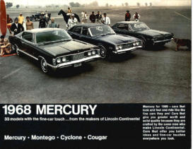 1968 Mercury Line Booklet