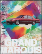 1992 Mercury Grand Marquis Sales Study Guide