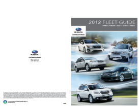 2012 Subaru Fleet Guide CN