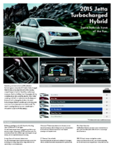2015 VW Jetta Hybrid Sell Sheet CN