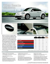 2016 VW Beetle Coupe Sell Sheet CN