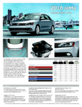2016 VW Jetta Sell Sheet CN