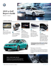 2019 VW e-Golf Buyers Guide CN