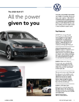 2020 VW Golf GTI Buyers Guide CN