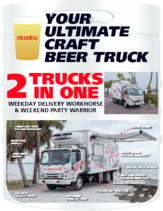 2022 Isuzu Ultimate Beer Craft Truck