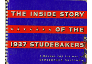 1937 Studebaker Dealer Book