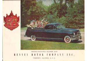 1950 Henney-Packard Flower Car