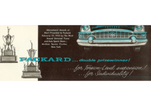1955 Packard Double Prize Winner Torsion Level Suspension