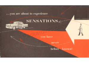 1956 Packard Sensations Card