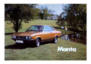 1972 Opel Manta UK