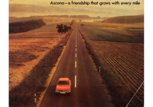 1973 Opel Ascona UK