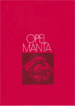 1978 Opel Manta UK