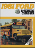 1981 Ford Chassis B-Series School Bus
