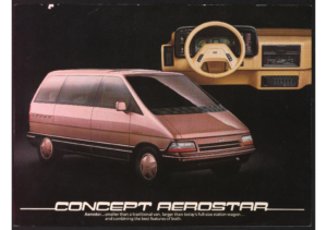 1985 Ford Aerostar Concept
